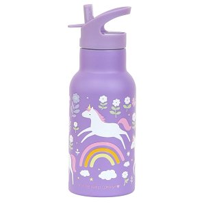 Stainless steel drink bottle: Unicorn dreams