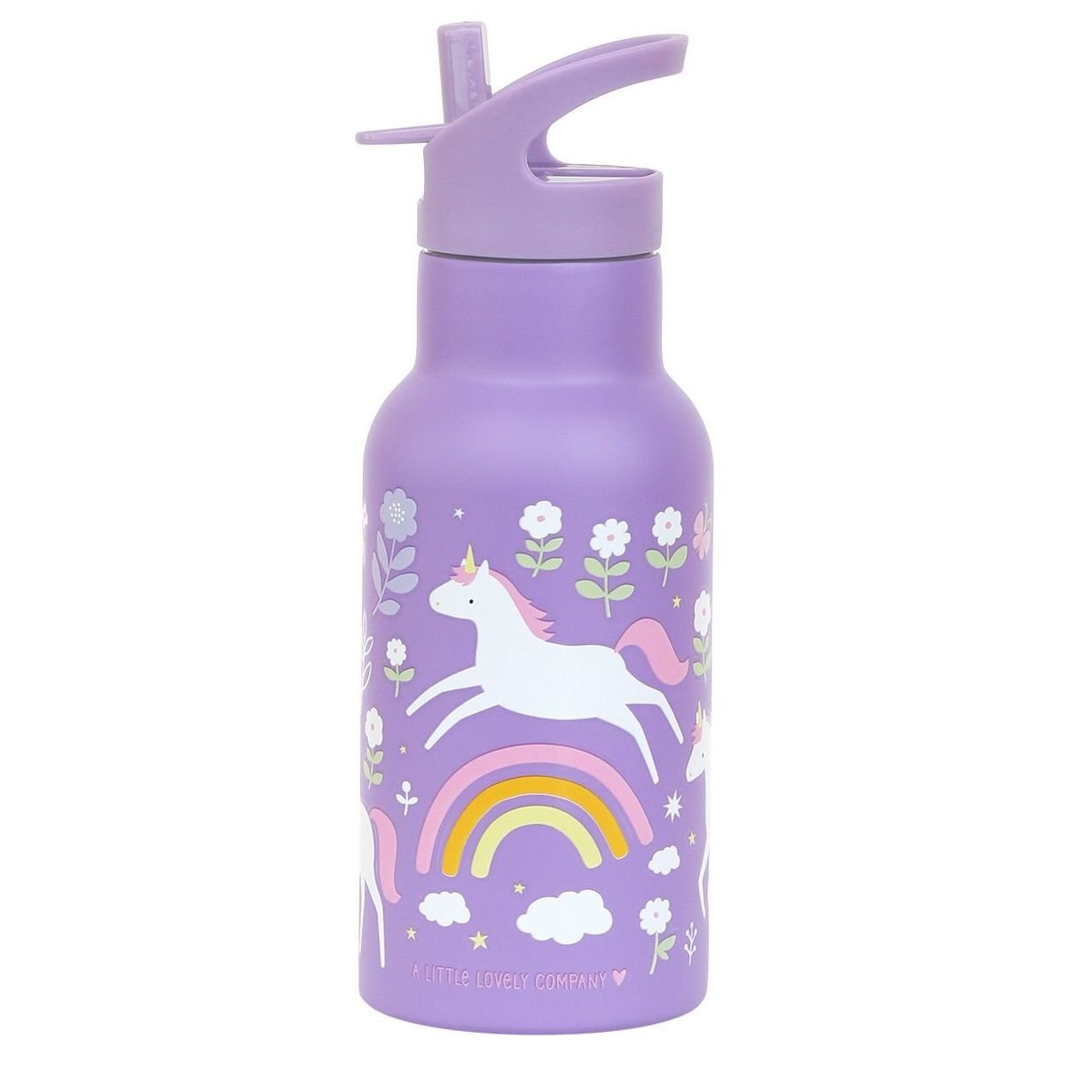 Stainless steel drink bottle: Unicorn dreams