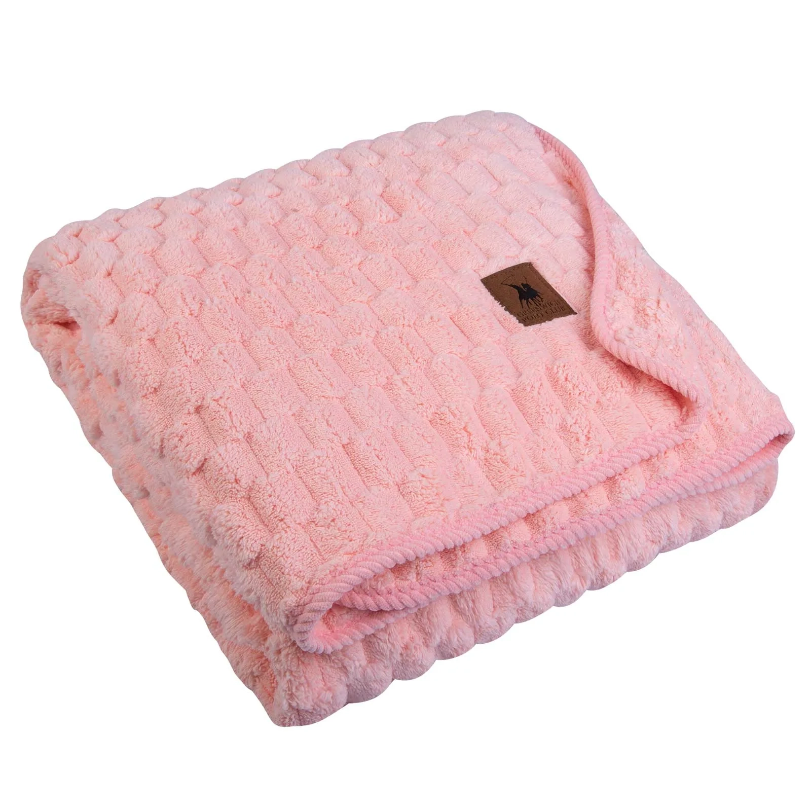 Κουβέρτα super soft fleece 80x110 pink  GREENWICH Polo Club