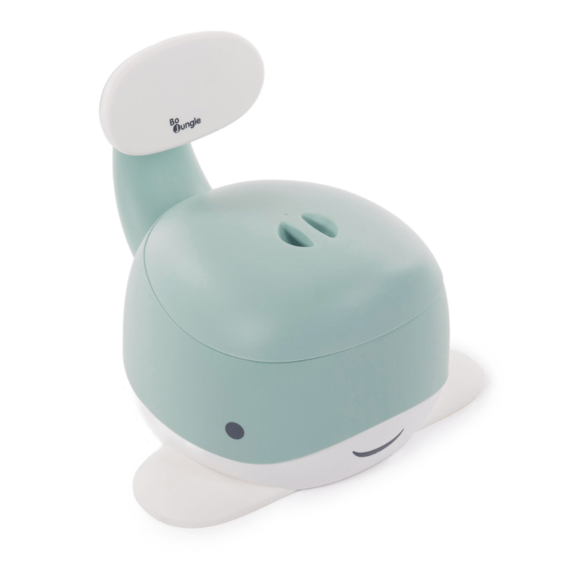 Whale Potty pastel blue