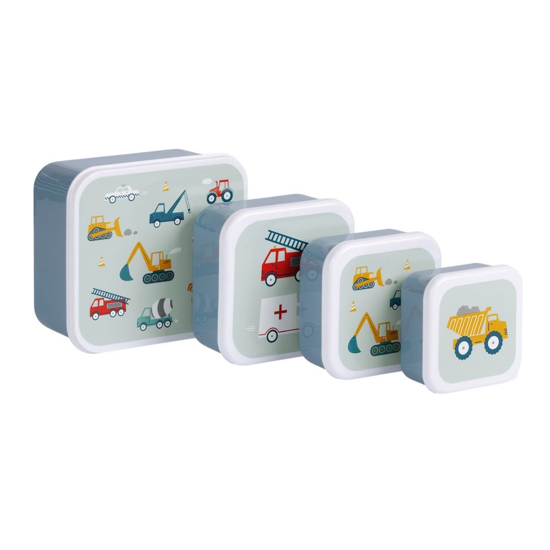 Δοχείο φαγητού Lunch box set Vehicles