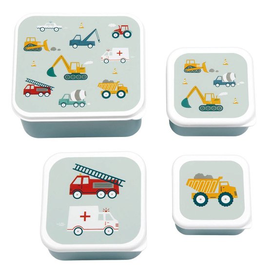 Δοχείο φαγητού Lunch box set Vehicles