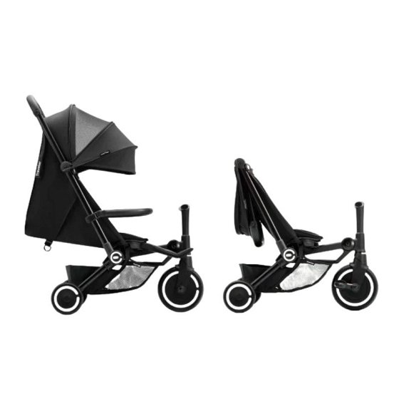 Τρίκυκλο ποδηλάτο Smartrike Traveller Οnyx Black