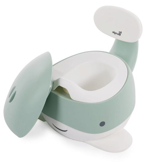 Whale Potty pastel blue