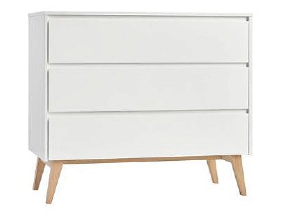 SWING 3 drawer chest WHITE