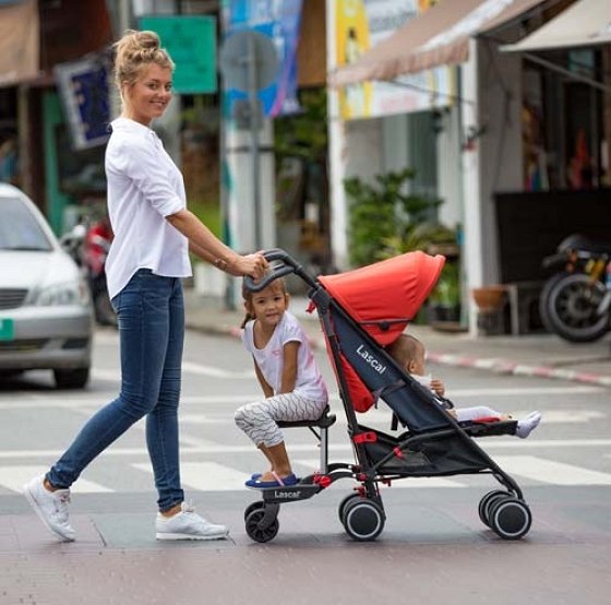 Σκαλοπάτι για 2o Παιδί με Κάθισμα MAXI+ RED